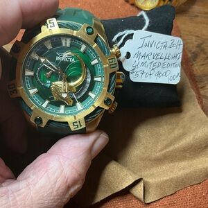 Invicta Bolt Green and Gold Limited Edition #54 Marvel Loki
